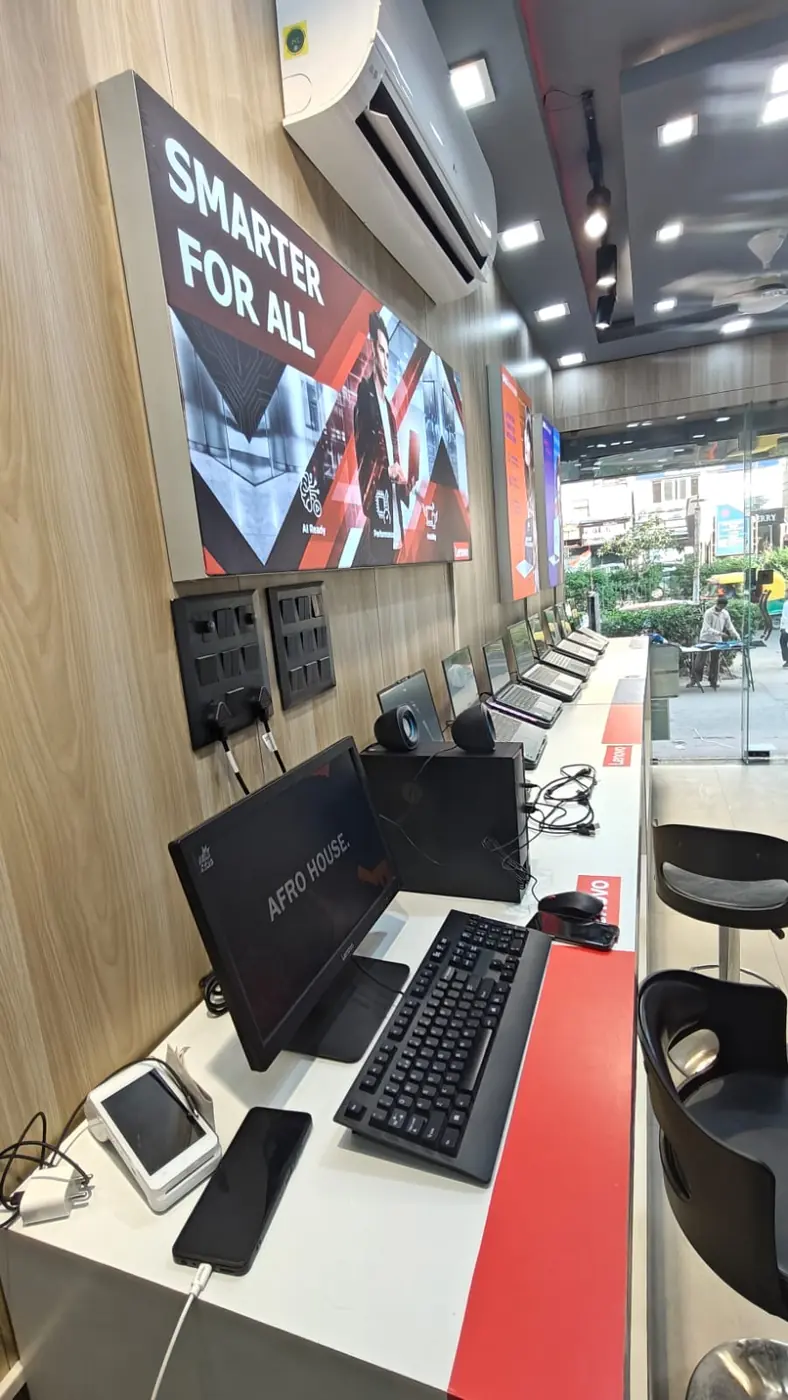 Custom technology product counter and display integration