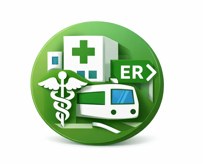 Hospital Navigation and Safety Signage